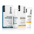 Brightening Face Wash + SPF 50+ PA++++ Sunscreen Combo for Men & Women