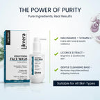 Brightening Face Wash + SPF 50+ PA++++ Sunscreen Combo for Men & Women