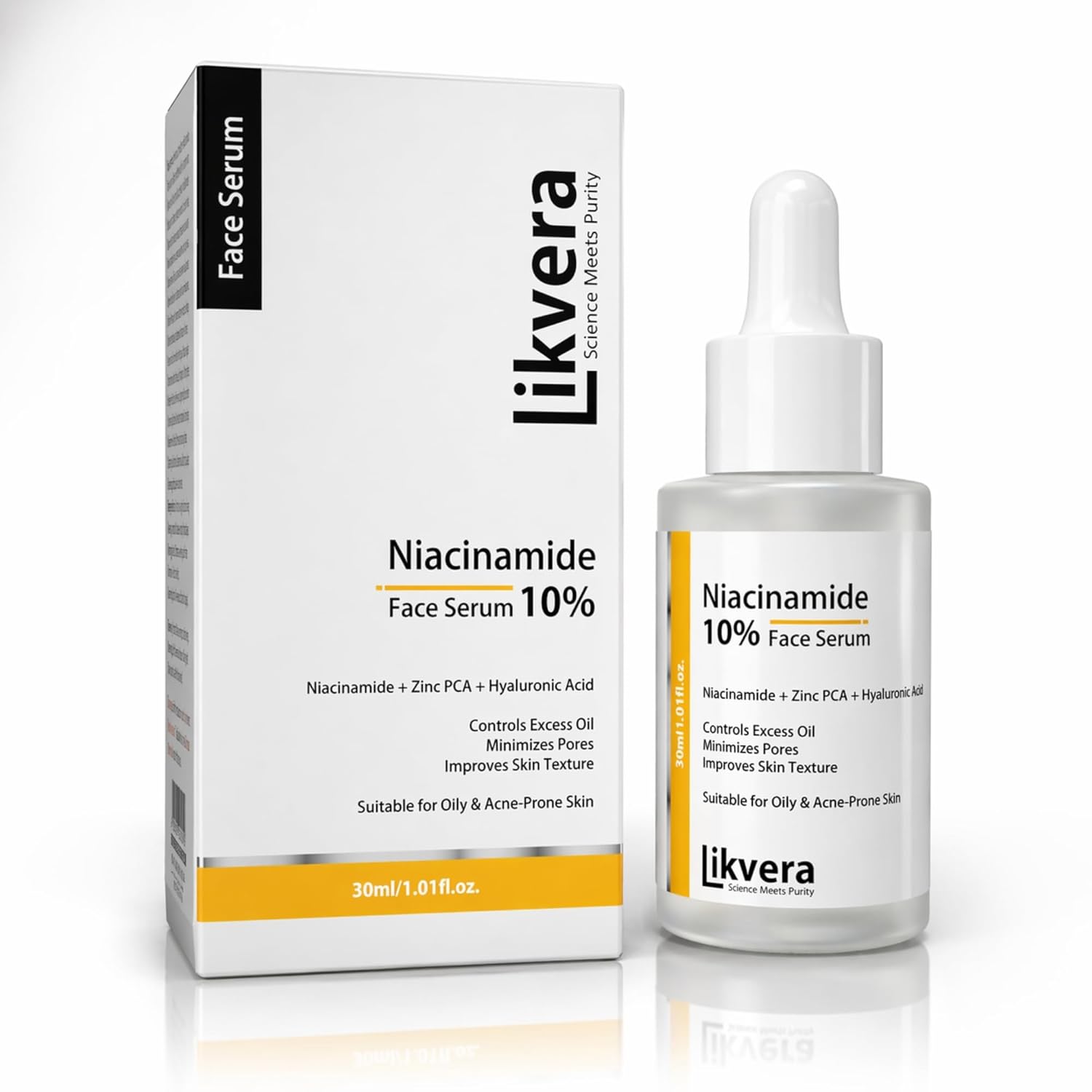 Niacinamide 10% Face Serum with Zinc PCA & Hyaluronic Acid