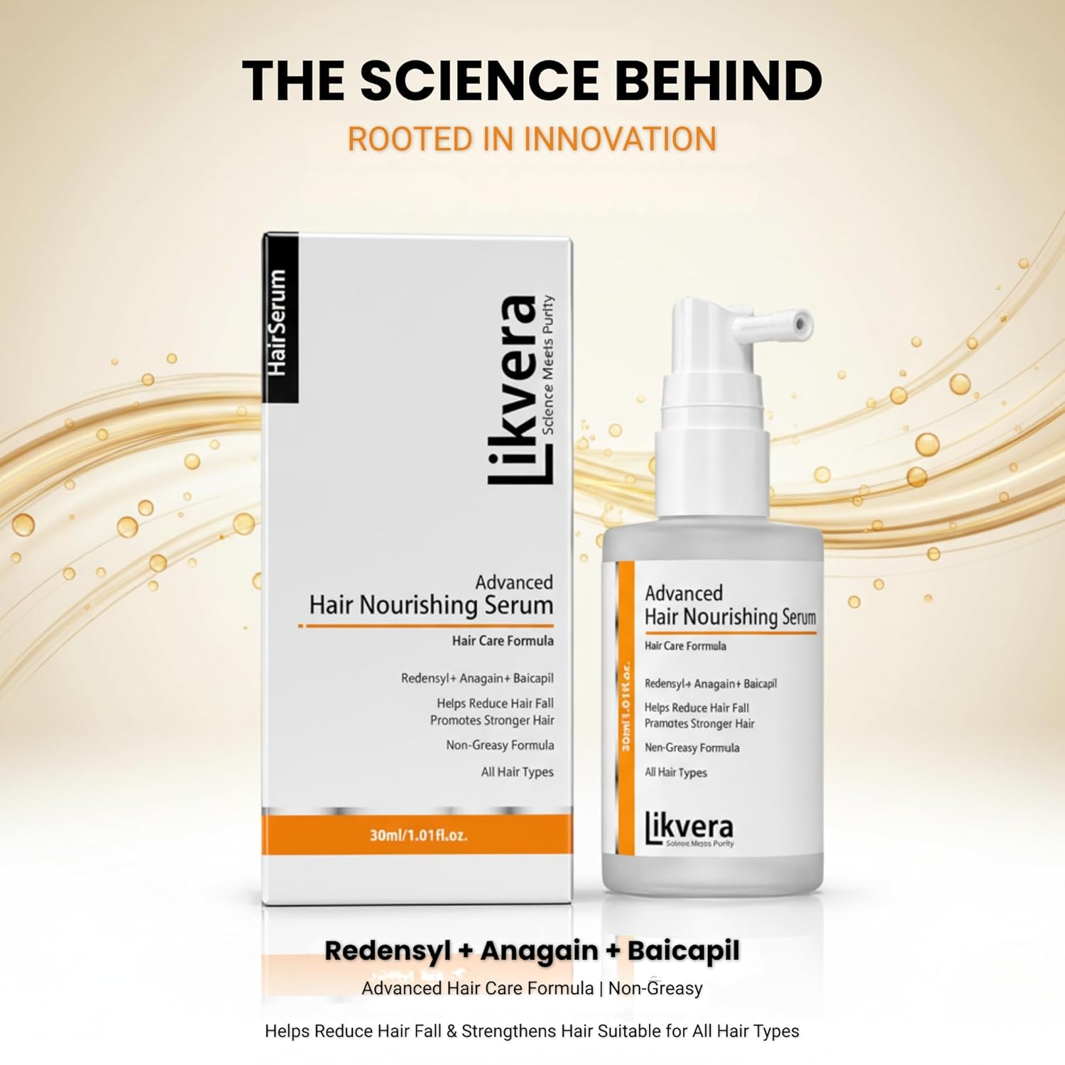 Advanced Hair Nourishing Serum for Hair Growth & Hair Fall Control