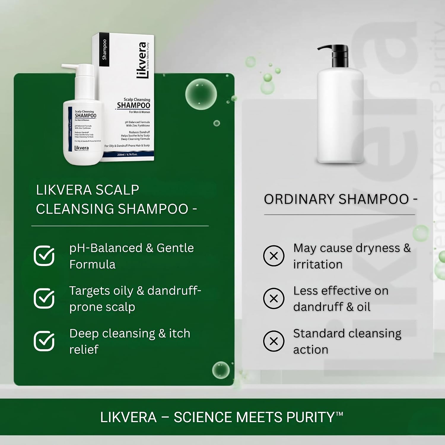 Scalp Cleansing Shampoo for Men & Women