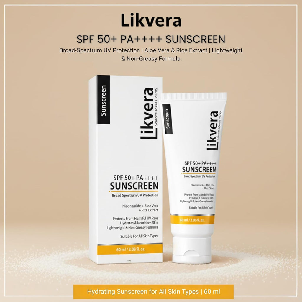 SPF 50+ PA++++ Sunscreen for Face & Body