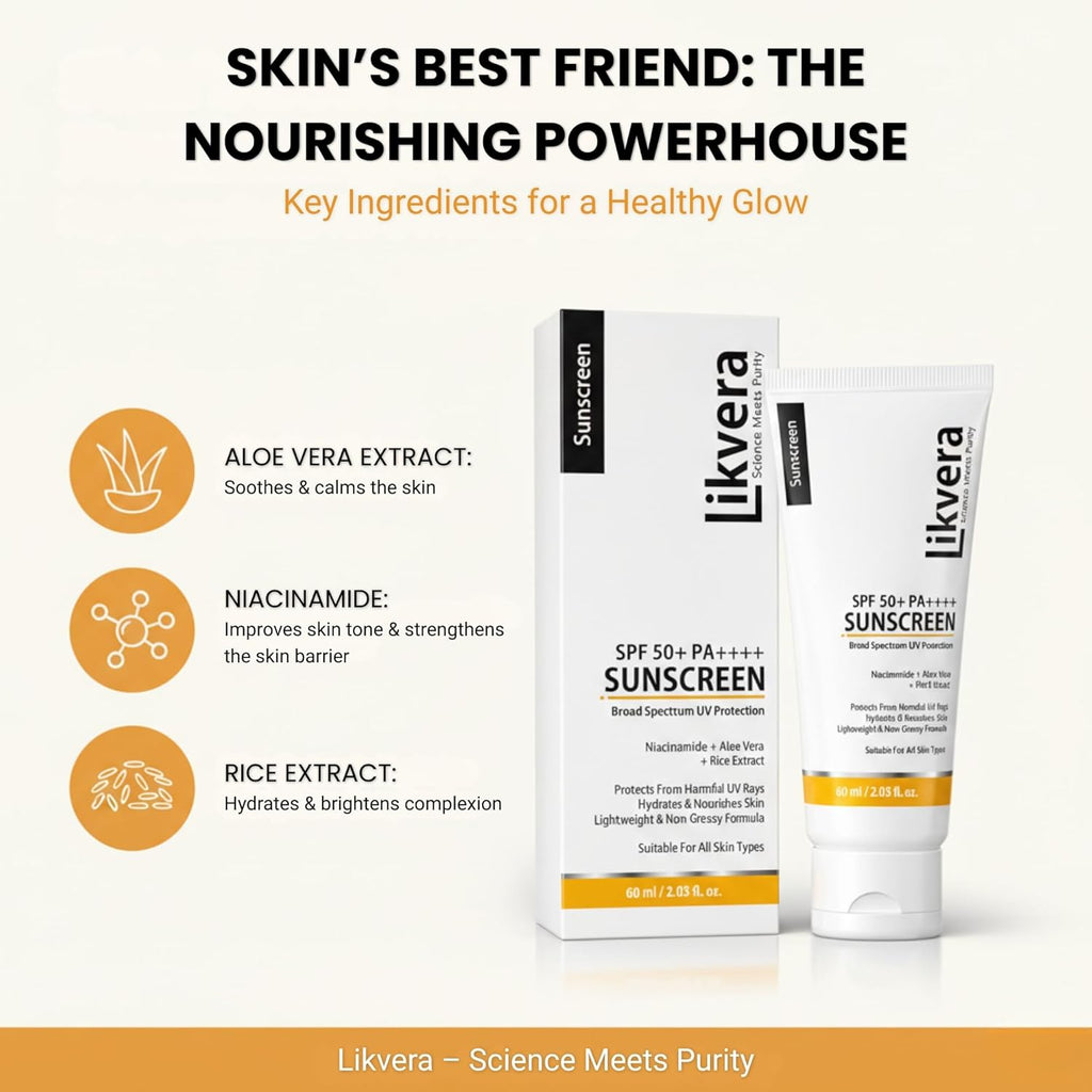 SPF 50+ PA++++ Sunscreen for Face & Body