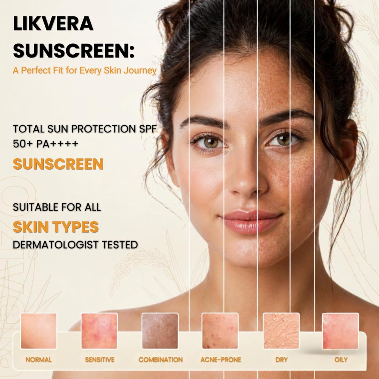 SPF 50+ PA++++ Sunscreen for Face & Body