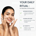 Face Wash for Brightening & Glow skin | Niacinamide, Vitamin C & Licorice Extract
